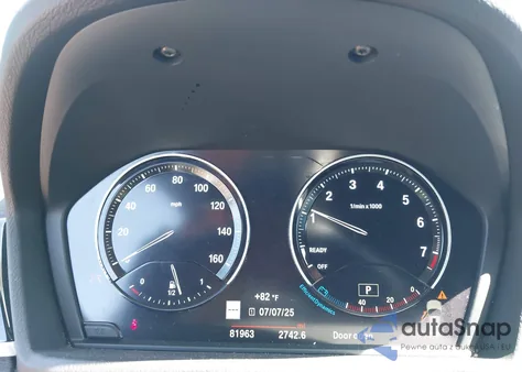 2020 BMW X1 Sdrive28I z USA, uszkodzony, nr VIN WBXJG7C08L5P54729